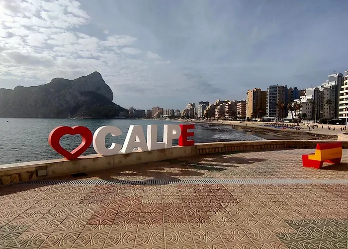 Mirador De Calpe. With Panoramic Views. 아파트 칼페